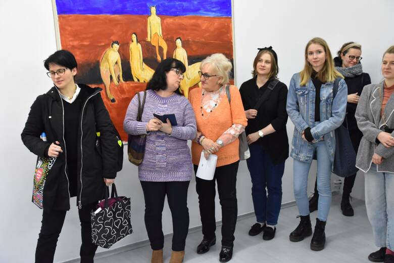 Otwarcie wystawy prac Kateryny Lysovenko - Ogrody smutku w BWA przy al. Niepodległości. Możemy ją oglądać do 30 kwietnia b