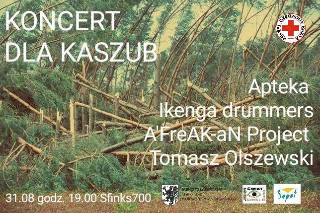 Charytatywny Koncert dla Kaszub w Sopocie. Pomóż poszkodowanym przez wichurę