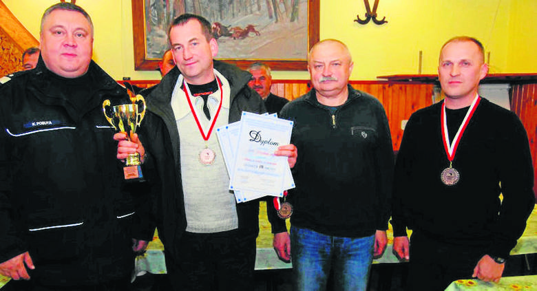 Zespół z Komendy Powiatowej Policji w Stalowej Woli wywalczył drużynowo trzecie miejsce
