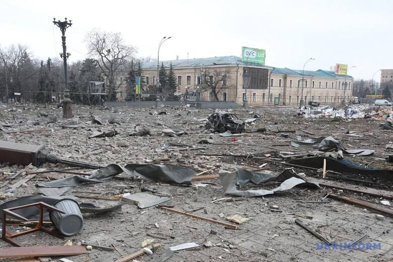 Agresja Rosji na Ukrainę. Bombardowanie Kijowa i Charkowa: są zabici i ranni