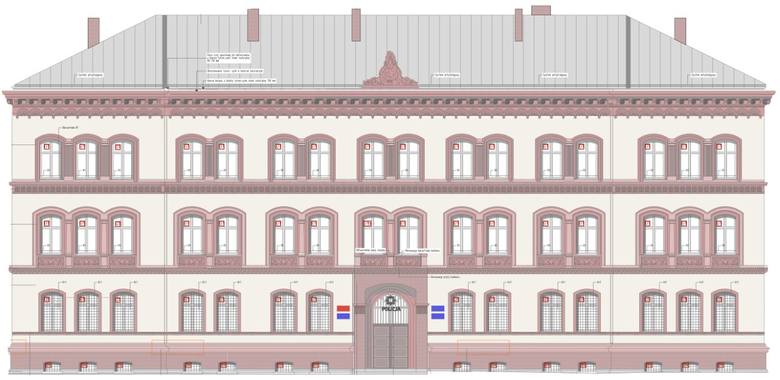 Alstal wyremontuje zabytkowy budynek komisariatu policji w centrum Poznania [wizualizacja] 