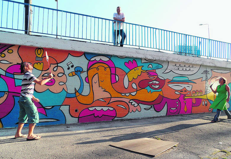 Zagłębie: coraz więcej ciekawych murali i graffiti w miejskiej przestrzeni [ZDJĘCIA, MAPA]