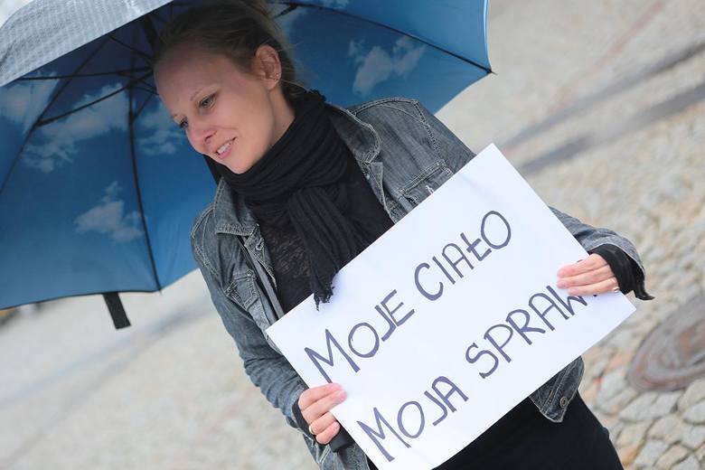 Czarny protest w Skierniewicach [ZDJĘCIA]
