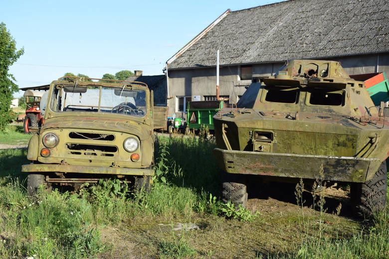Leszek Nowak z Wielisławic od dzieciństwa kolekcjonuje traktory, motocykle oraz pojazdy militarne i osobowe.