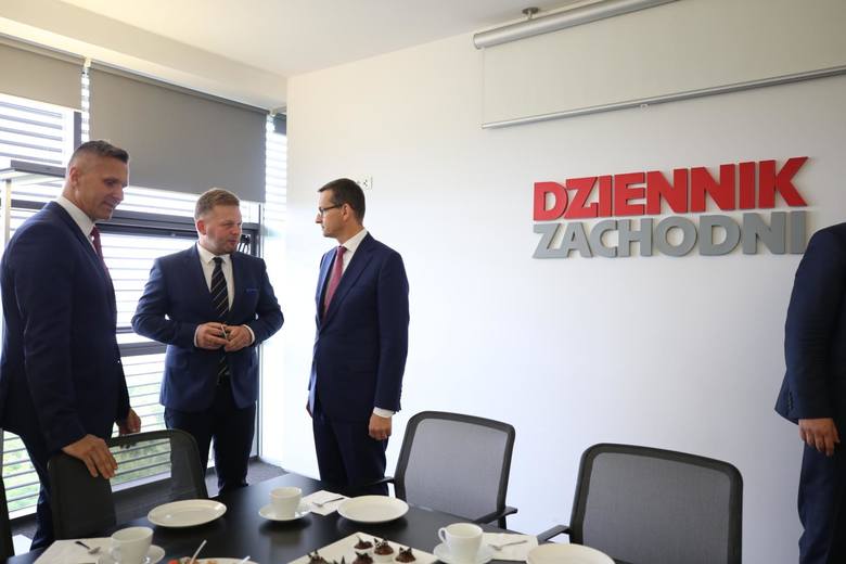 Premier Mateusz Morawiecki w redakcji DZ gościł 16 września. Udzielił wywiadu Markowi Twarogowi i Marcinowi Zasadzie