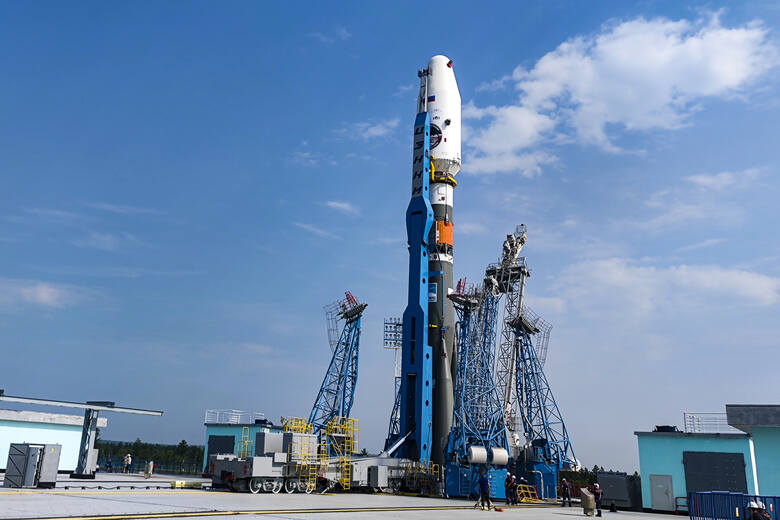 Trwają ostatnie przygotowaia do piątkowego startu rakiety z kosmodromu Wostocznyj, położonego 5550 km na wschód od Moskwy.