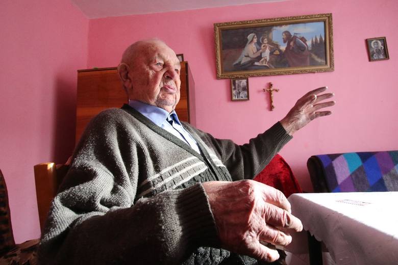 Leon Kaleta. Ma 106 lat i... wypije jednego od czasu do czasu