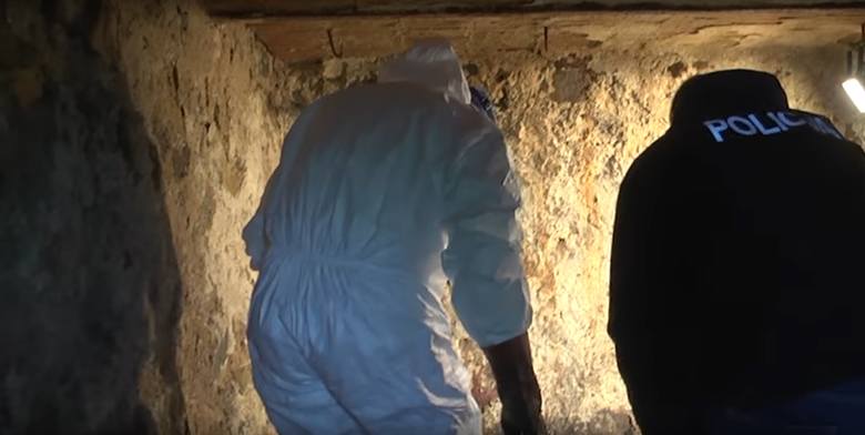 Szczątki kobiety znalezione w piwnicy po 18 latach [wideo, zdjęcia]