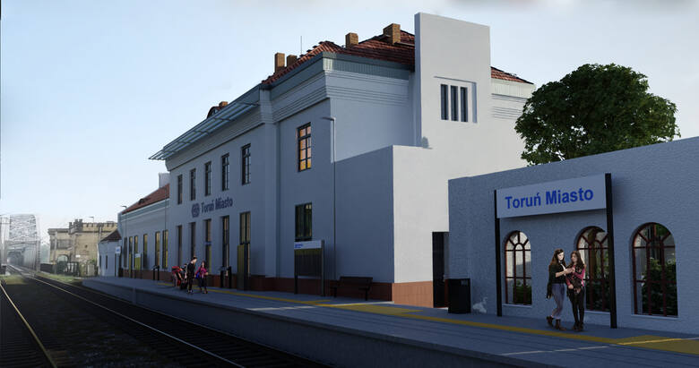 a tak dworzec Toruń Miasto