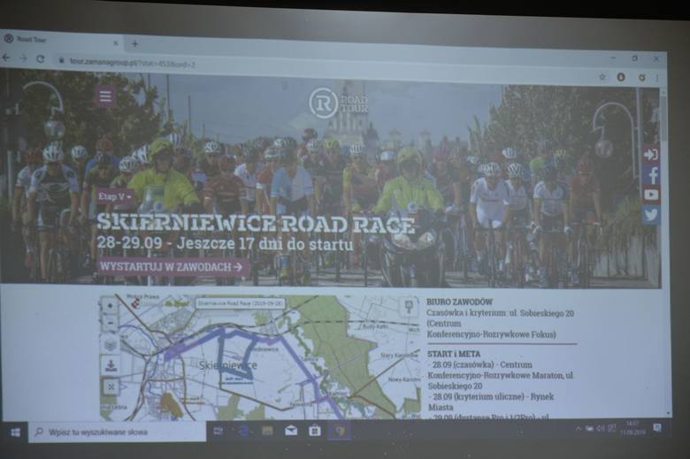 II edycja Skierniewice Road Race odbędzie się pod koniec września