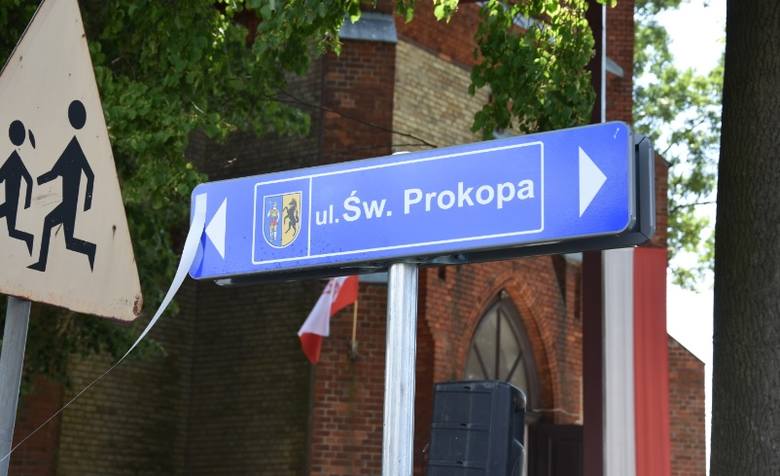 Ulica w Konecku z nową nazwą. Jej patronem św. Prokop