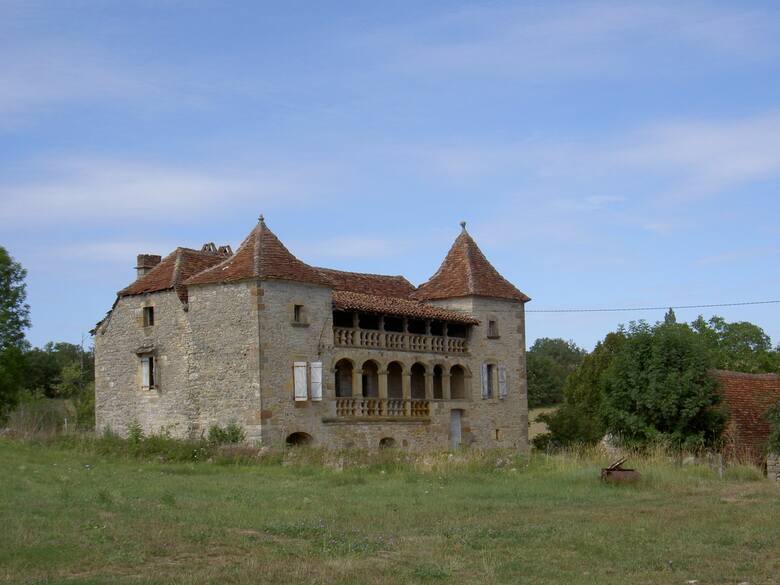 La maison Reveillac w miasteczku Fons