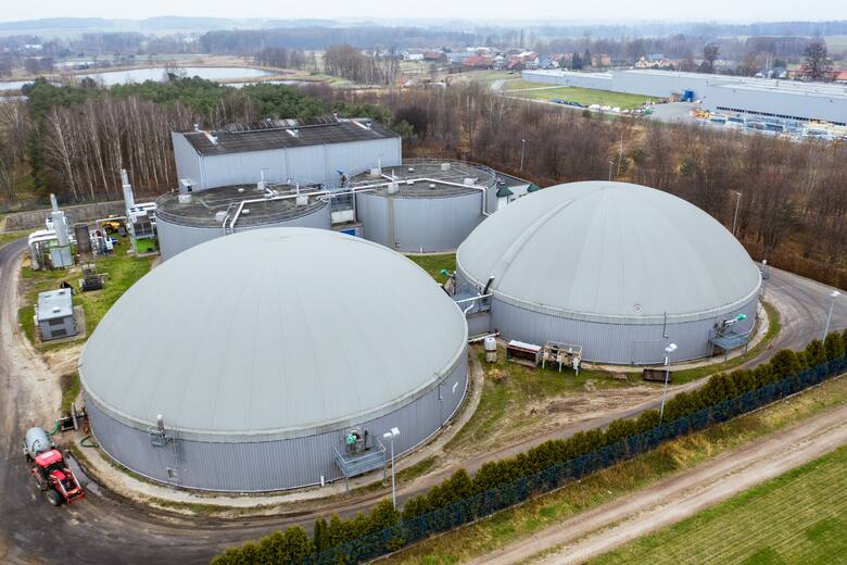 Na zdjęciach biogazownia rolnicza BioEnergy Project w Konopnicy