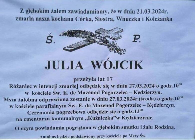 Julia Wójcik (2006-2024)