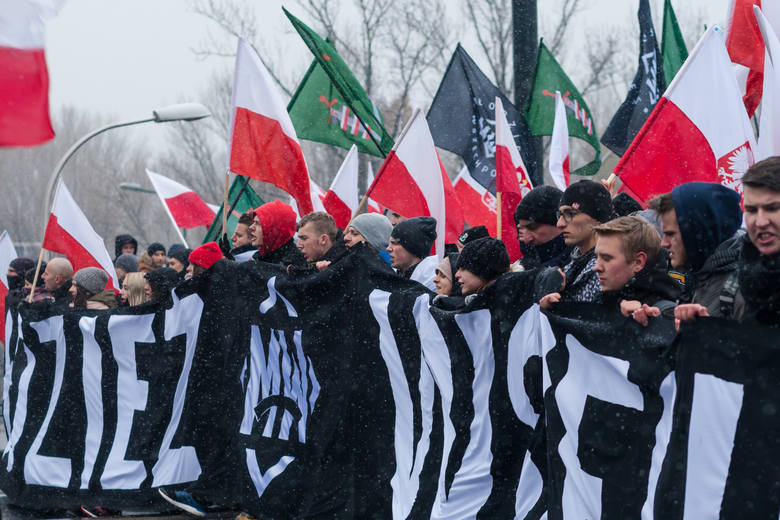 Marsz Niepodległości w 2016 roku w Warszawie