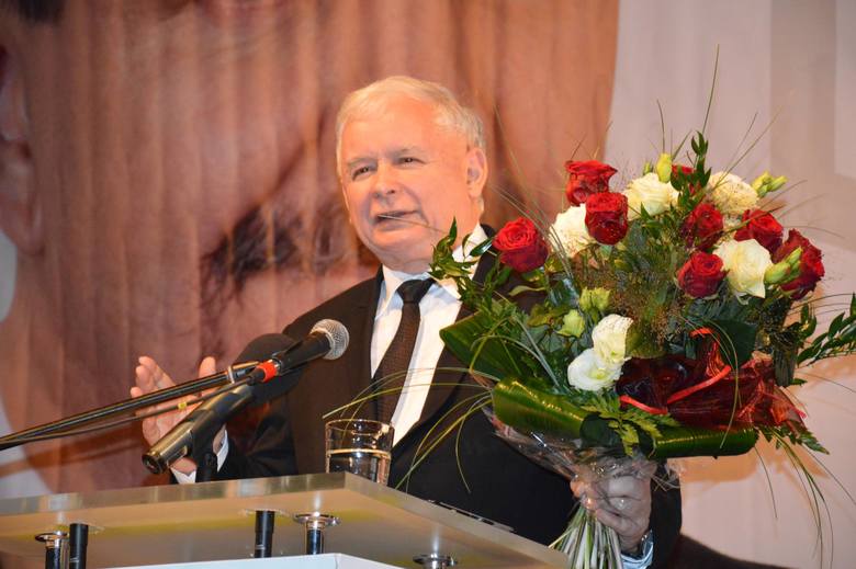 Jarosław Kaczyński w Łowiczu