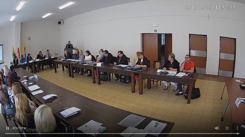 Sesja rady gminy Nowa Sól, 29 maja 2019 r.