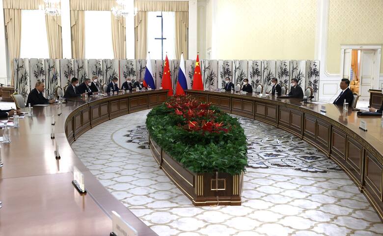Najważniejsza dla Putina podczas pobytu w Samarkandzie była rozmowa z Xi Jinpingiem