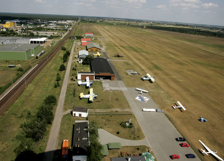 Na terenie lotniska Ligowiec w Kobylnicy za kilka lat może stanąć nowoczesne osiedle. 