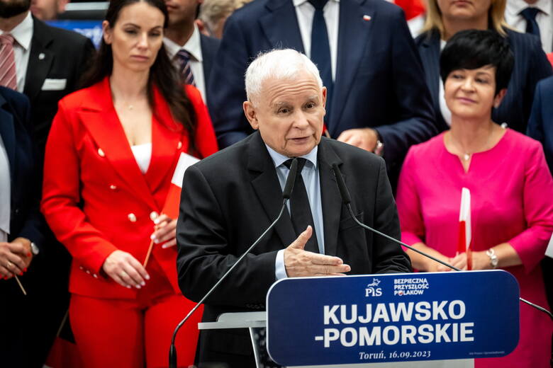 Jarosław Kaczyński ostrzegł przed polityką prowadzoną przez Platformę Obywatelską.