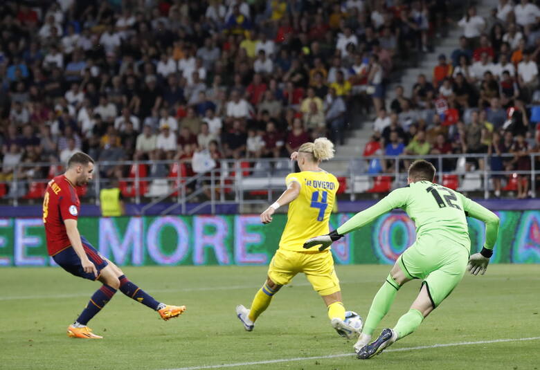 Abel Ruiz wyrównuje stan meczu Hiszpania – Ukraina zaledwie 4 minuty po straconej bramce