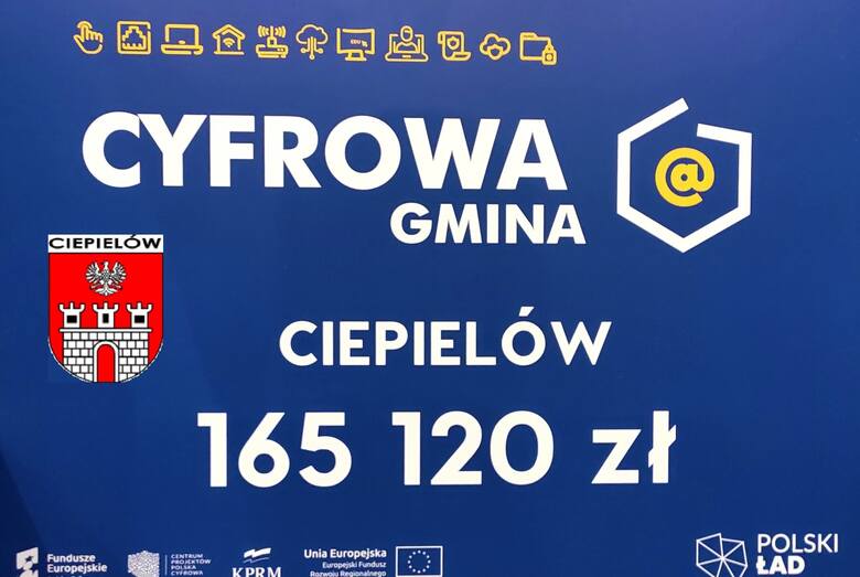 Cyfrowa Gmina w Ciepielowie. Samorząd dostał prawie 170 tysięcy na nowy sprzęt i oprogramowanie