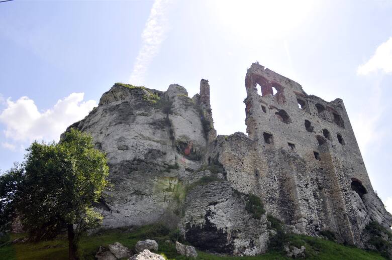Mury zamku Ogrodzieniec