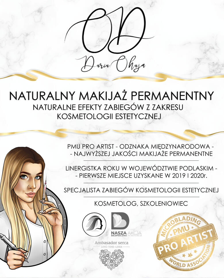 Daria Ohajm - Permanent Artist & Estetic Cosmetology               