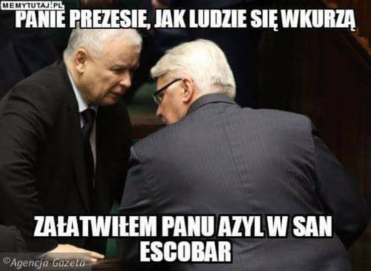 "San Escobar" i Waszczykowski [MEMY] Internet kpi po wpadce ministra spraw zagranicznych 