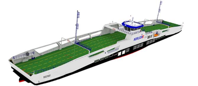 Promy budowane w Remontowej Shipbuilding będą wyposażone w napę Diesel Electric Hybrid