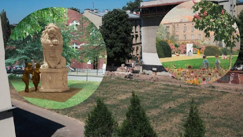 Prezydent Jacek Majchrowski proponuje, by pomnik Orląt Lwowskich stanął w parku przy ul. Karmelickiej. Jak będzie wyglądał - zdecyduje konkurs (pierwotna