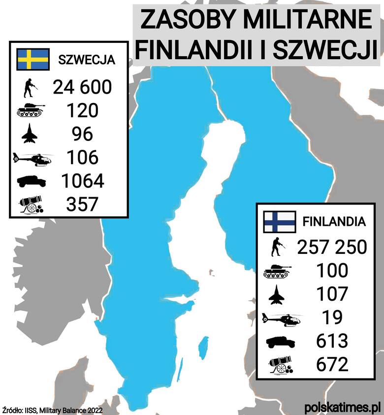 Szwecja i Finlandia starają się wstąpić do NATO. Jaki potencjał militarny mogłyby wnieść do Sojuszu Północnoatlantyckiego? 