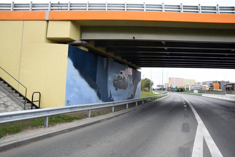 Kolejny mural w Bydgoszczy. Tym razem ozdobi wiadukt Tadeusza Mazowieckiego