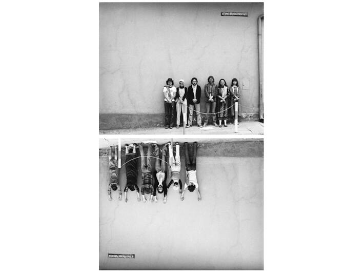 Ulica Byłych Więźniów Politycznych, 1980, fotografia, 11,5 × 14,2 cm każda, Kolekcja MOCAK-u. Zakup pracy dofinansowano ze środków Ministra Kultury i Dziedzictwa Narodowego
