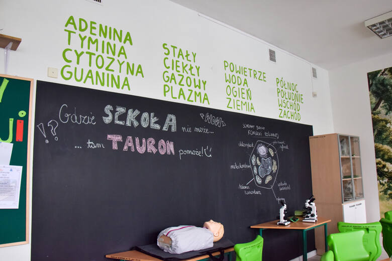 Dzięki udziałowi w I edycji programu Zielone Laboratoria Taurona zmodernizowano salę lekcyjną m.in. w Szkole Podstawowej nr 14 w Gliwicach. 21 marca