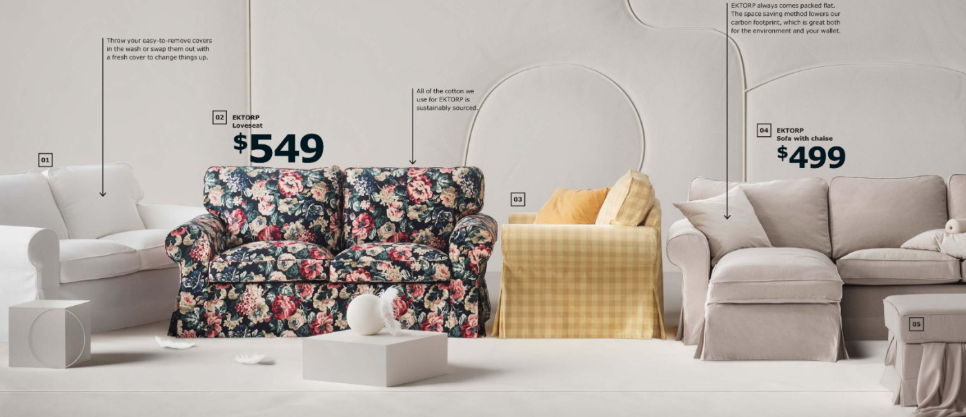 salon katalog IKEA 2019