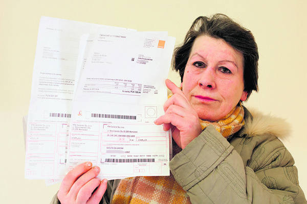 Danuta Galanciak ma do zapłacenia rachunek telefoniczny w wysokości ponad 1400 zł, mimo że nigdy nie podpisała umowy z Orange i nie ma telefonu komórkowego.