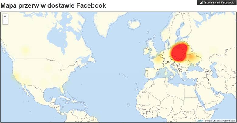 Awaria Facebooka: Serwis nagle przestał działać. Problemy nie tylko w Polsce