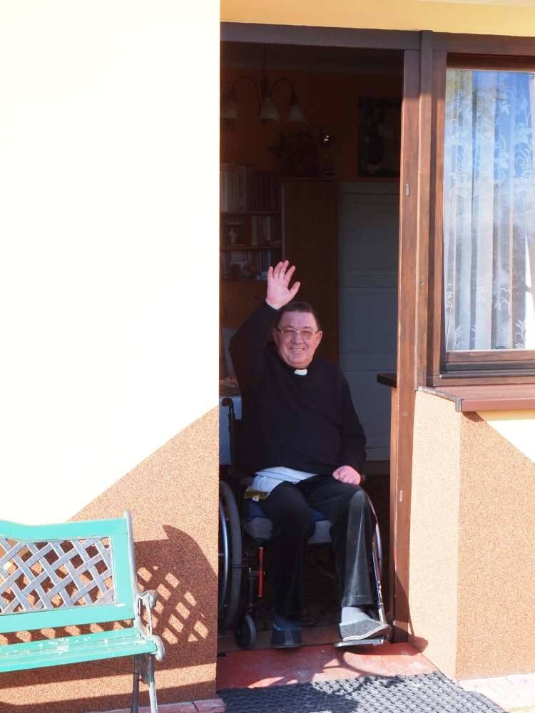 O. Stanisław Olesiak jest duszpasterzem osób niepełnosprawnych na Sądecczyźnie
