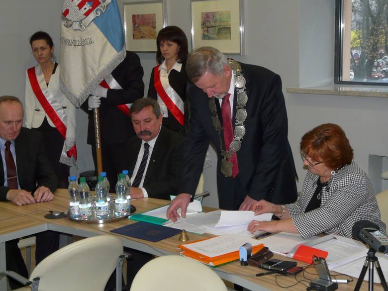 Pierwsza sesja nowej Rady Miasta Rawa Mazowiecka 2014