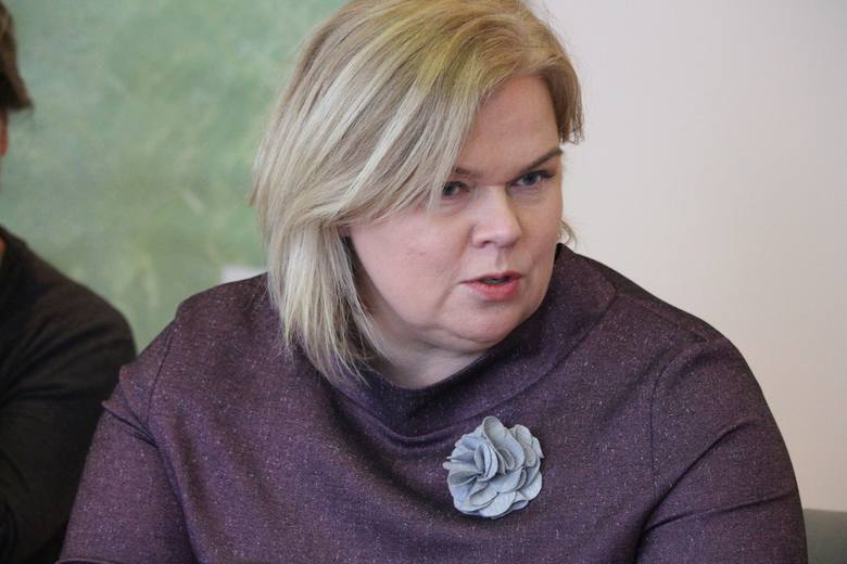 Małgorzata Walkowska, zastępca dyrektora departamentu infrastruktury społecznej urzędu marszałkowskiego w Zielonej Górze. 