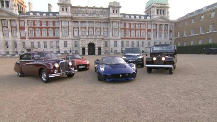Luksusowe samochody brytyjskiej rodziny królewskiej