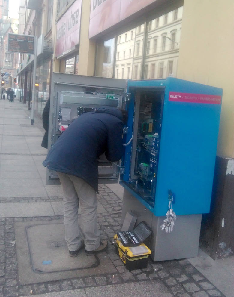 Biletomaty we Wrocławiu nie działają