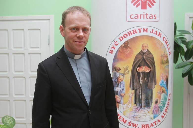 Ksiądz Piotr Potyrała, dyrektor Caritas Diecezji Rzeszowskiej