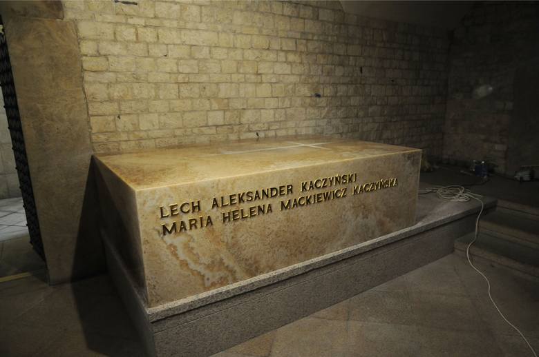 Sarkofag ustawiony w 2010 roku