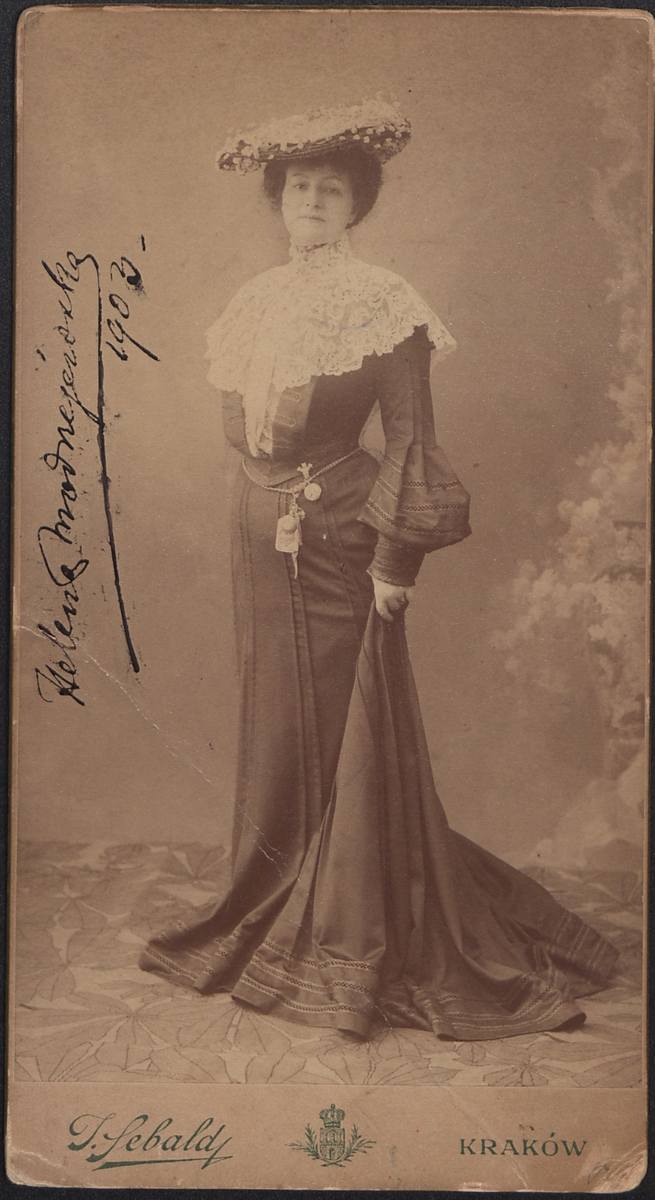 Portret Heleny Modrzejewskiej, Józef Sebald 1903 rok, Kraków