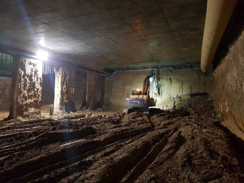 Budowa tunelu w Batowicach