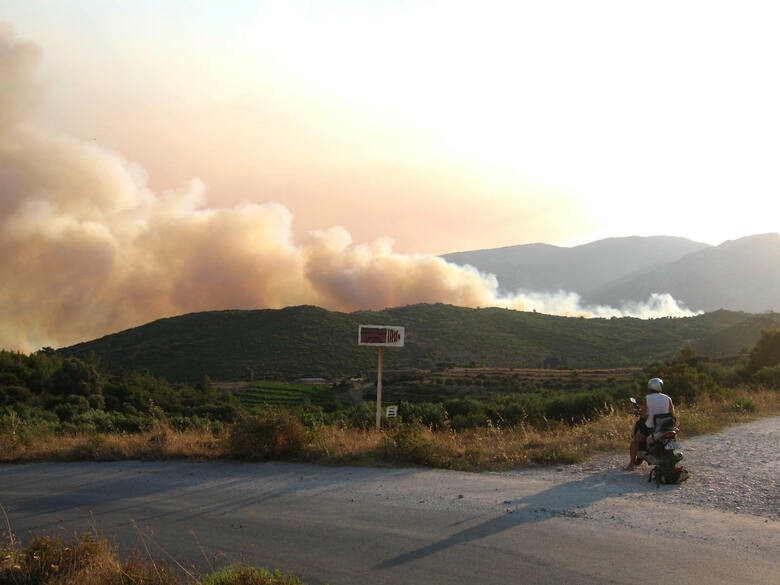 Pożar na wyspie Samos (2007 rok)