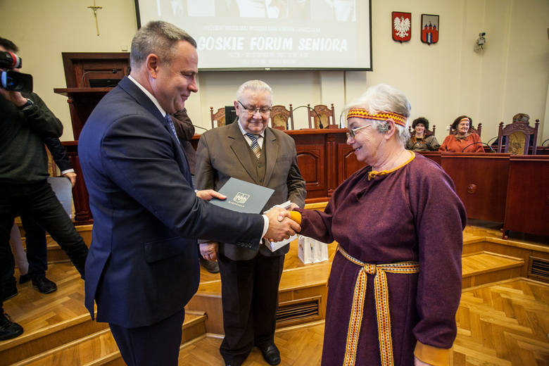 Dyplomy dla Kazimierek podczas Bydgoskiego Forum Seniora 