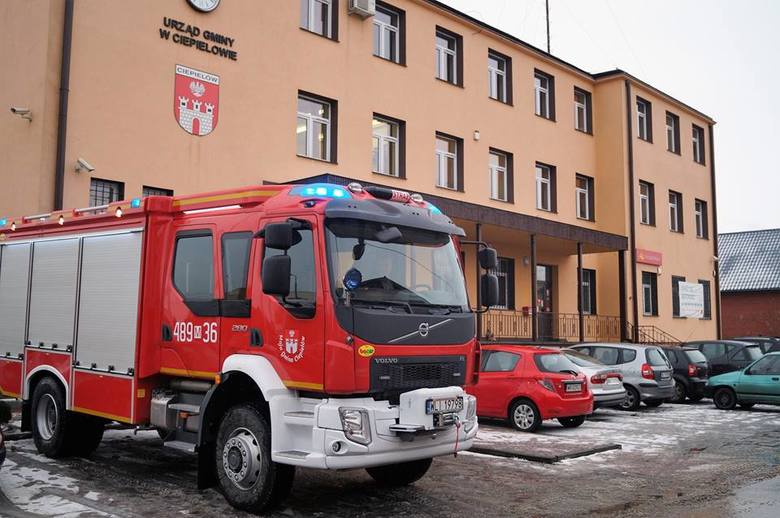 Ochotnicza Straży Pożarna w Ciepielowie ma nowy wóz bojowy
